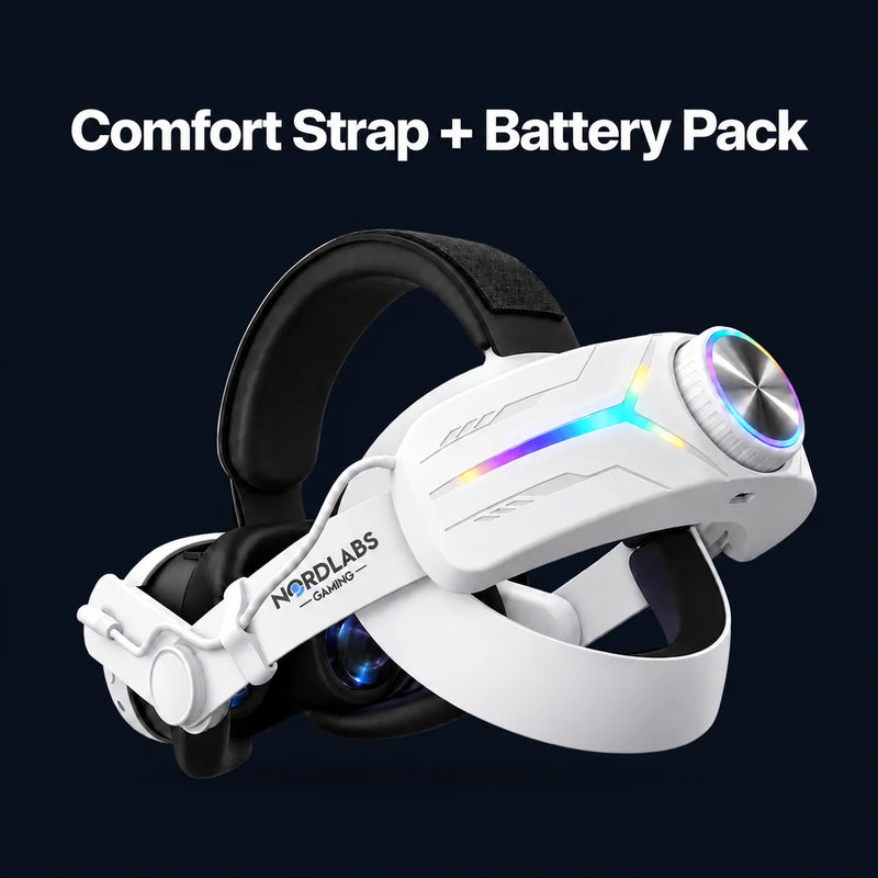 Comfort Strap + Battery Pack (white)