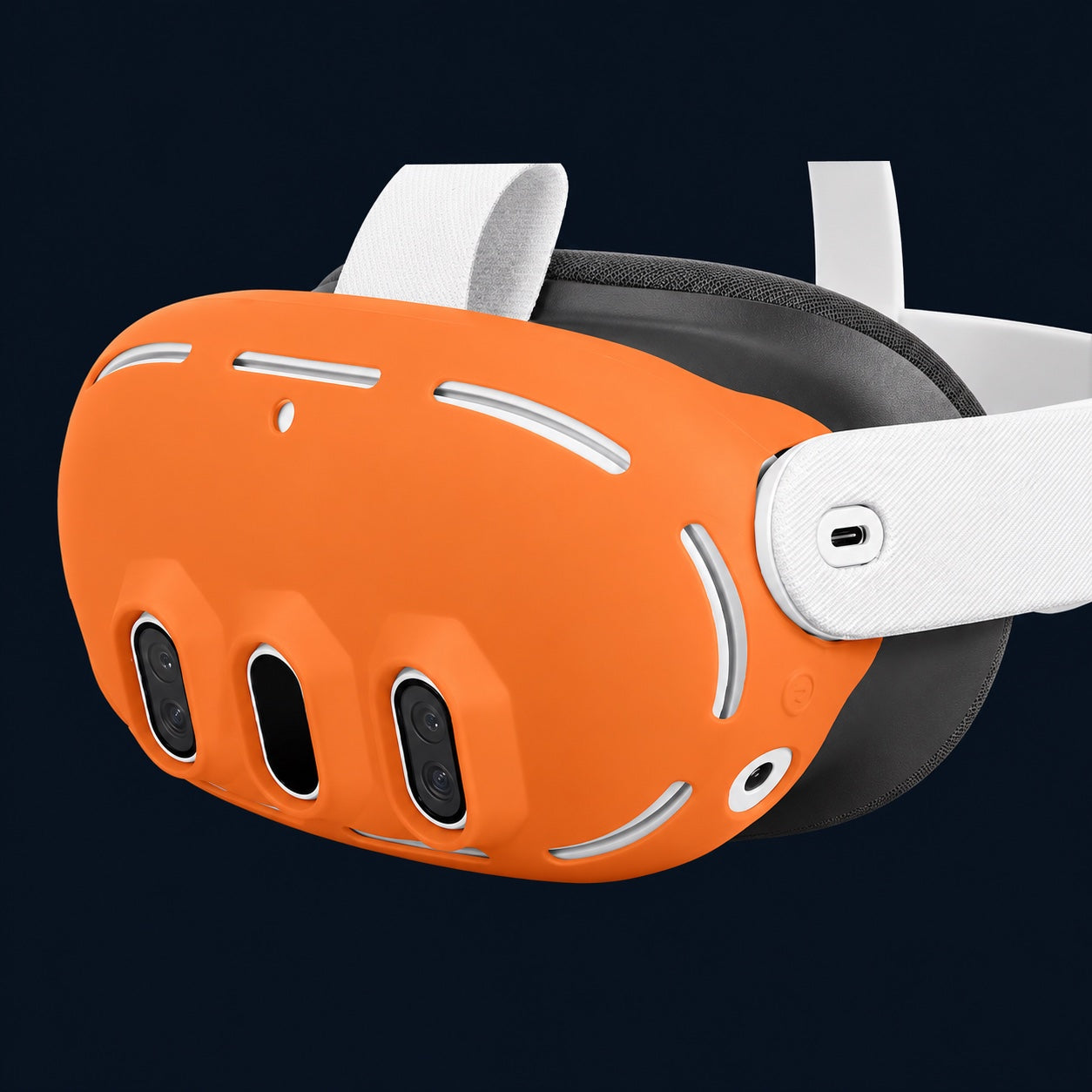 Orange Headset Cover