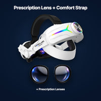 Prescription Lens + Comfort Strap Bundle