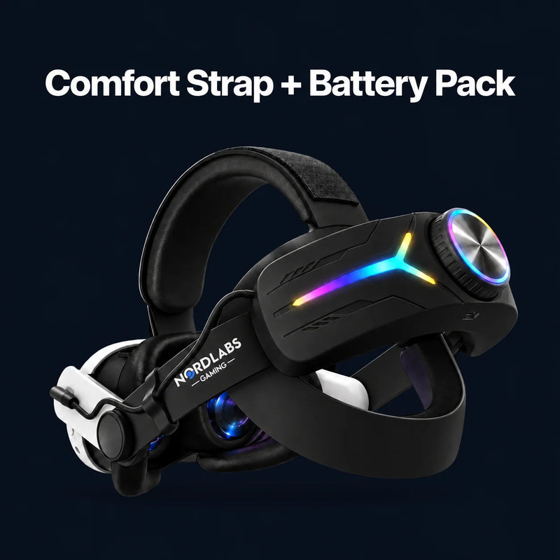 Quest 3/3S Battery Strap - Comfort & Extended Play – NordLabs Gaming