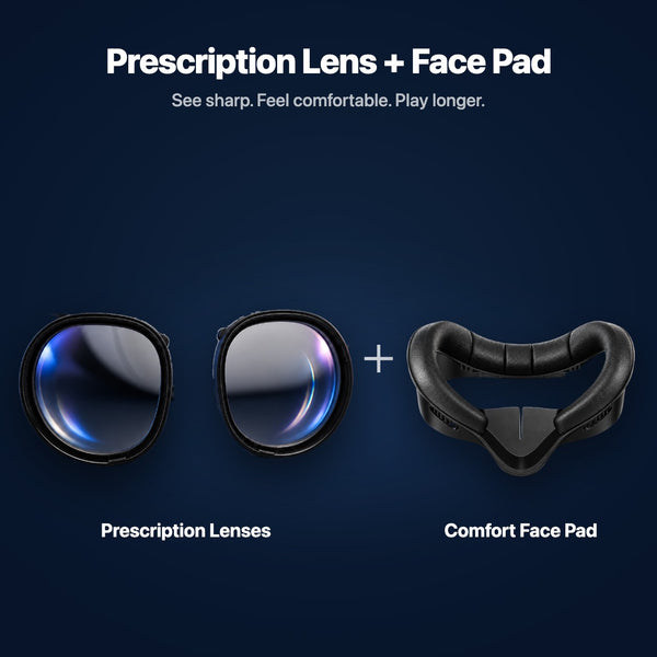 Prescription Lens + Face Pad Bundle
