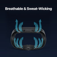 Comfort Face Pad: breathable and sweat-wicking
