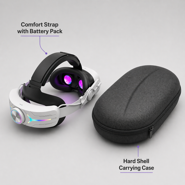 Essentials Bundle — 6hr Comfort Strap + Travel Case