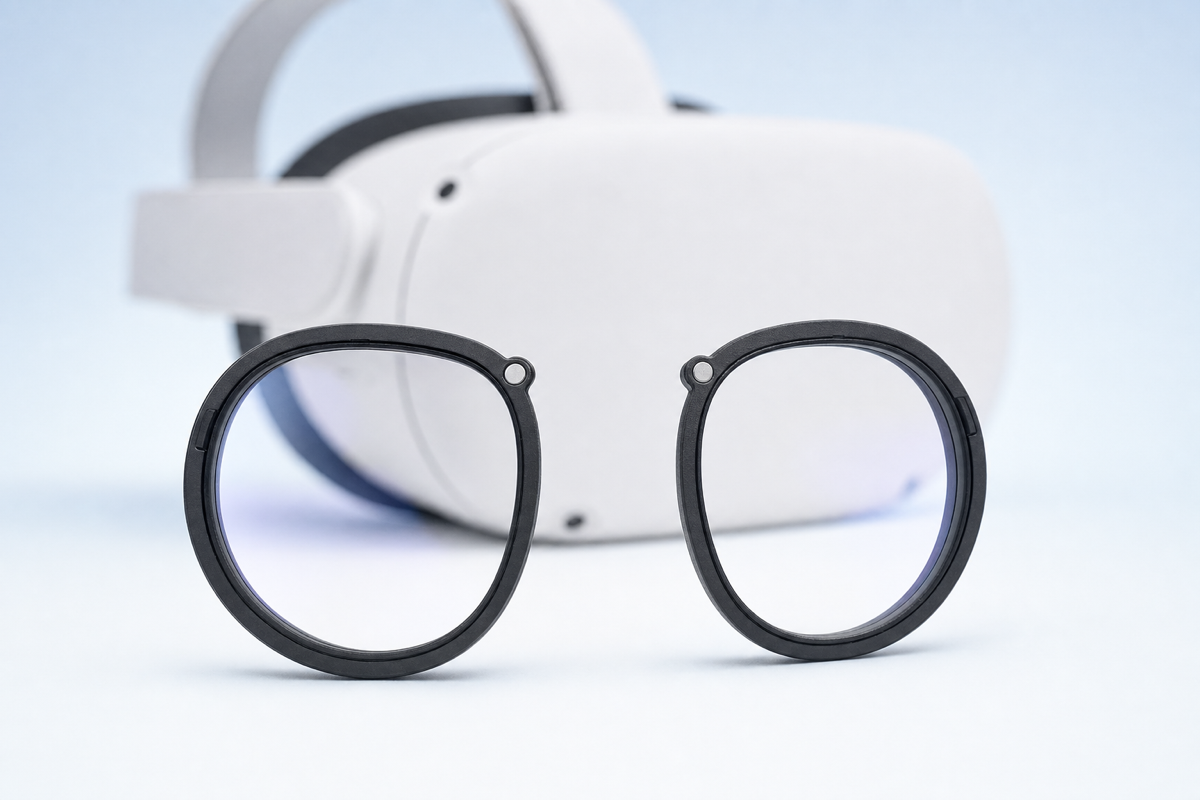 Pair of NordLabs prescription lens inserts